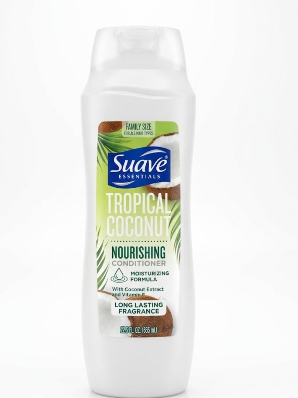 suave essentiale tropical coconut nourishing shampoo -new